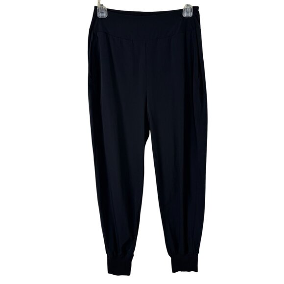 Nike Dri Fit Black Joggers Women's SM Activewear Athleisure Lightweight Running - Picture 1 of 12